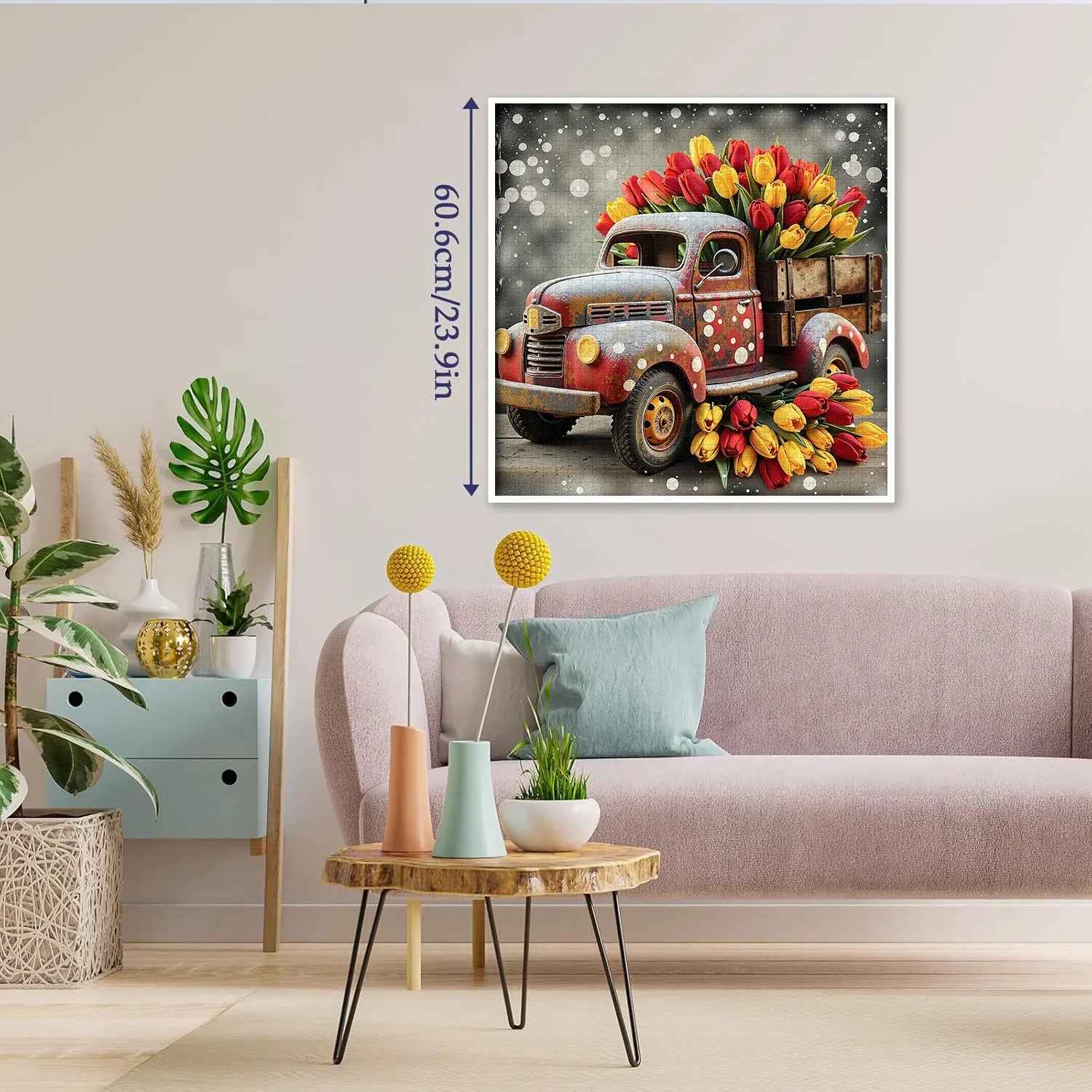 Tulip Truck Jigsaw Puzzle 1000 Pieces