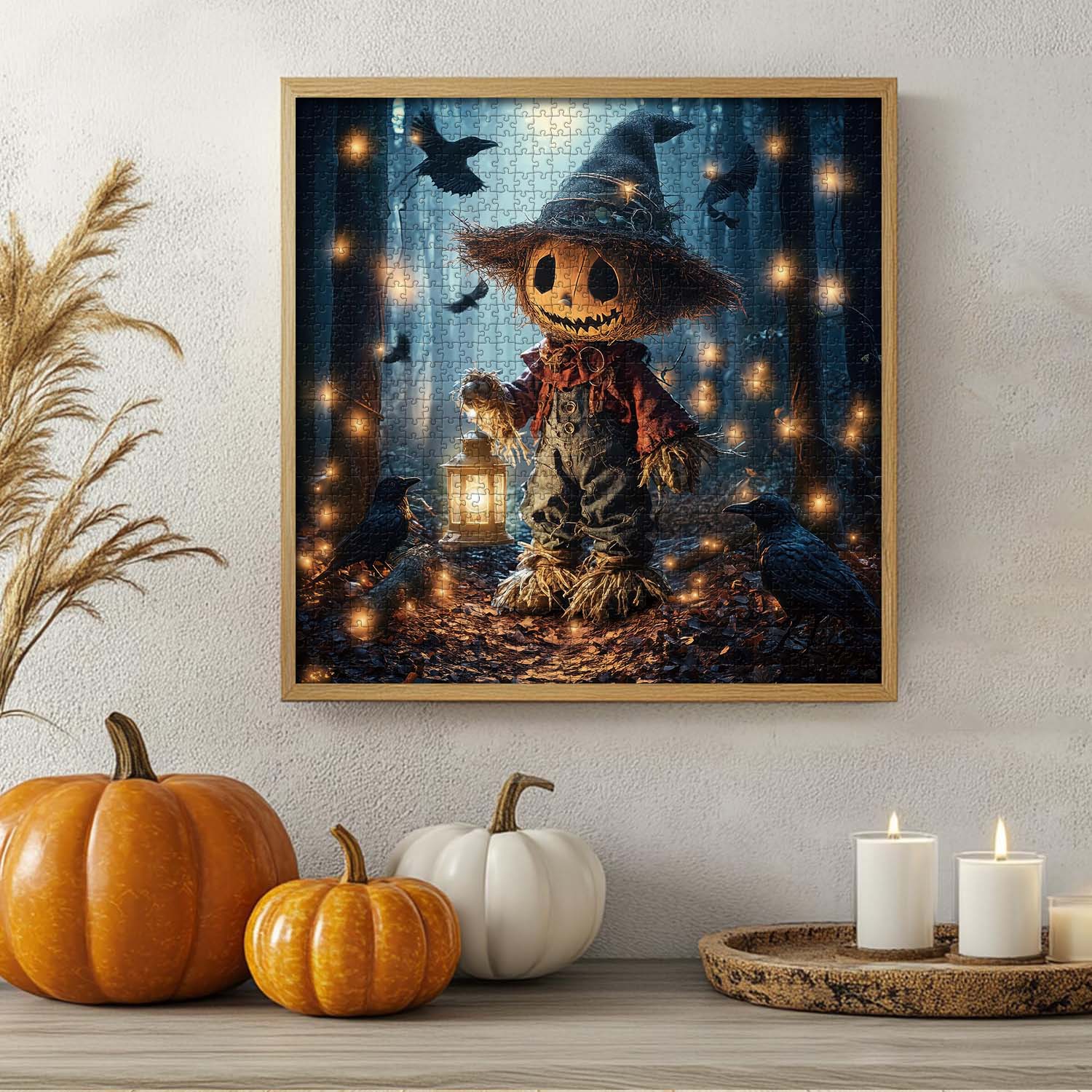 Starry Path Scarecrow Jigsaw Puzzle 1000 Pieces