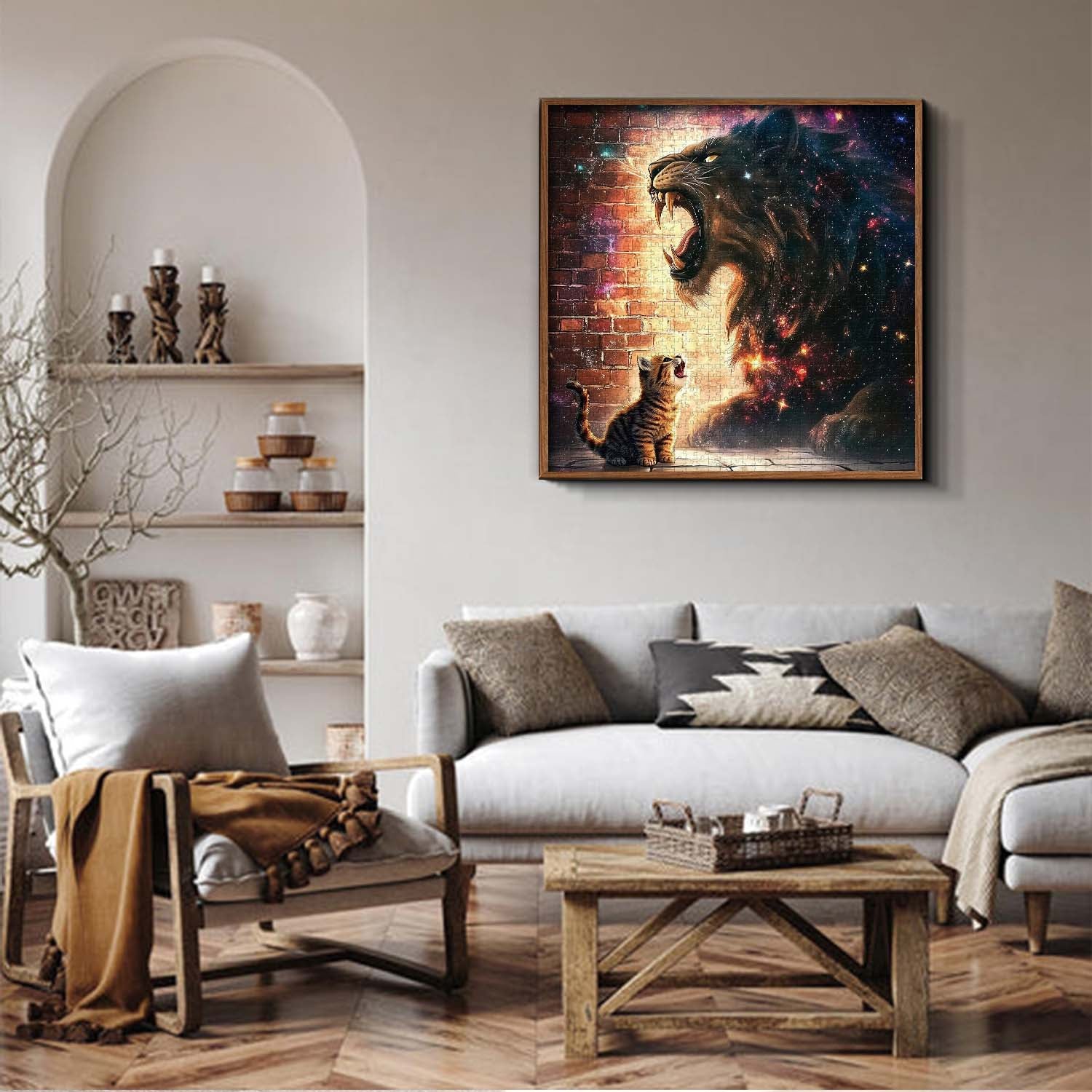 Lion's Roar Jigsaw Puzzle 1000 Pieces