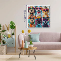 Glamour Dogs Show Jigsaw Puzzle 1000 Pieces