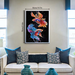 Radiant Watercolor Betta Jigsaw Puzzle 1000 Pieces