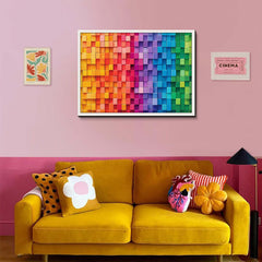 Colorful Mosaic Jigsaw Puzzle 1000 Pieces