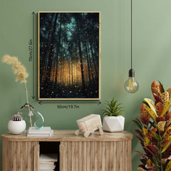 Firefly Forest Night Jigsaw Puzzle 1000 Pieces