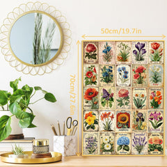 Vintage Floral Medley Puzzle 1000 Teile