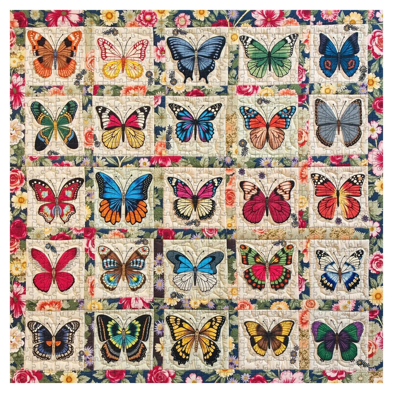 Butterfly Specimens Jigsaw Puzzle 1000 Pieces