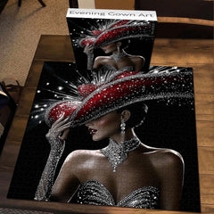 Evening Gown Art Jigsaw Puzzle 1000 Pieces