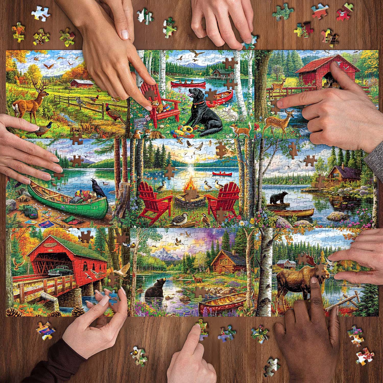 Outdoor Adventure Enthusiast Jigsaw Puzzle 1000 Pieces