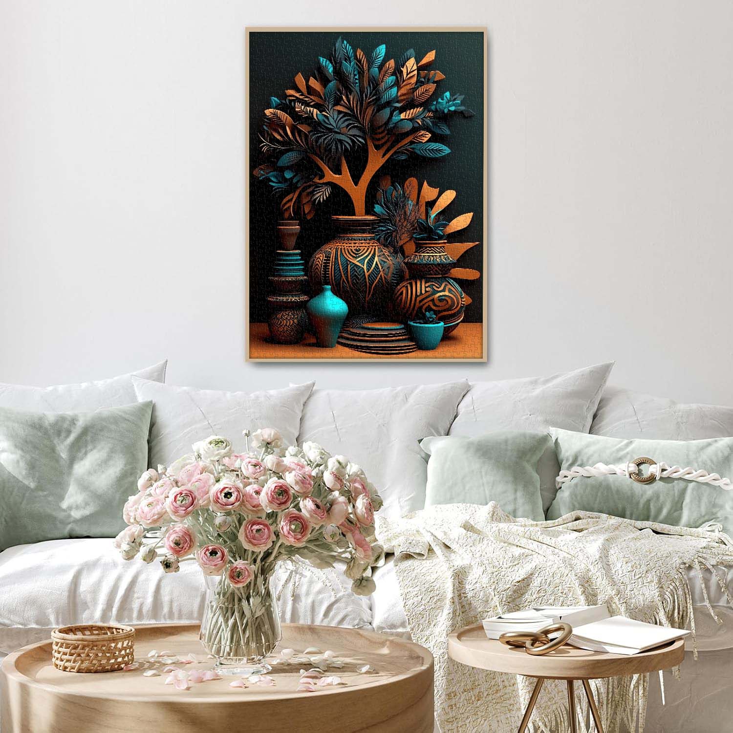 Bottle Art Jigsaw Puzzle 1000 Pieces