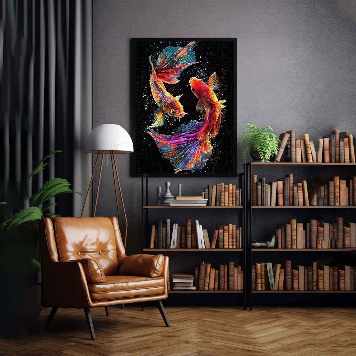 Colorful Fish Jigsaw Puzzle 1000 Pieces