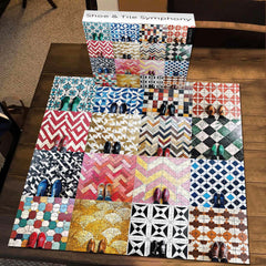 Shoe & Tile Symphony Jigsaw Puzzle 1000 Pieces