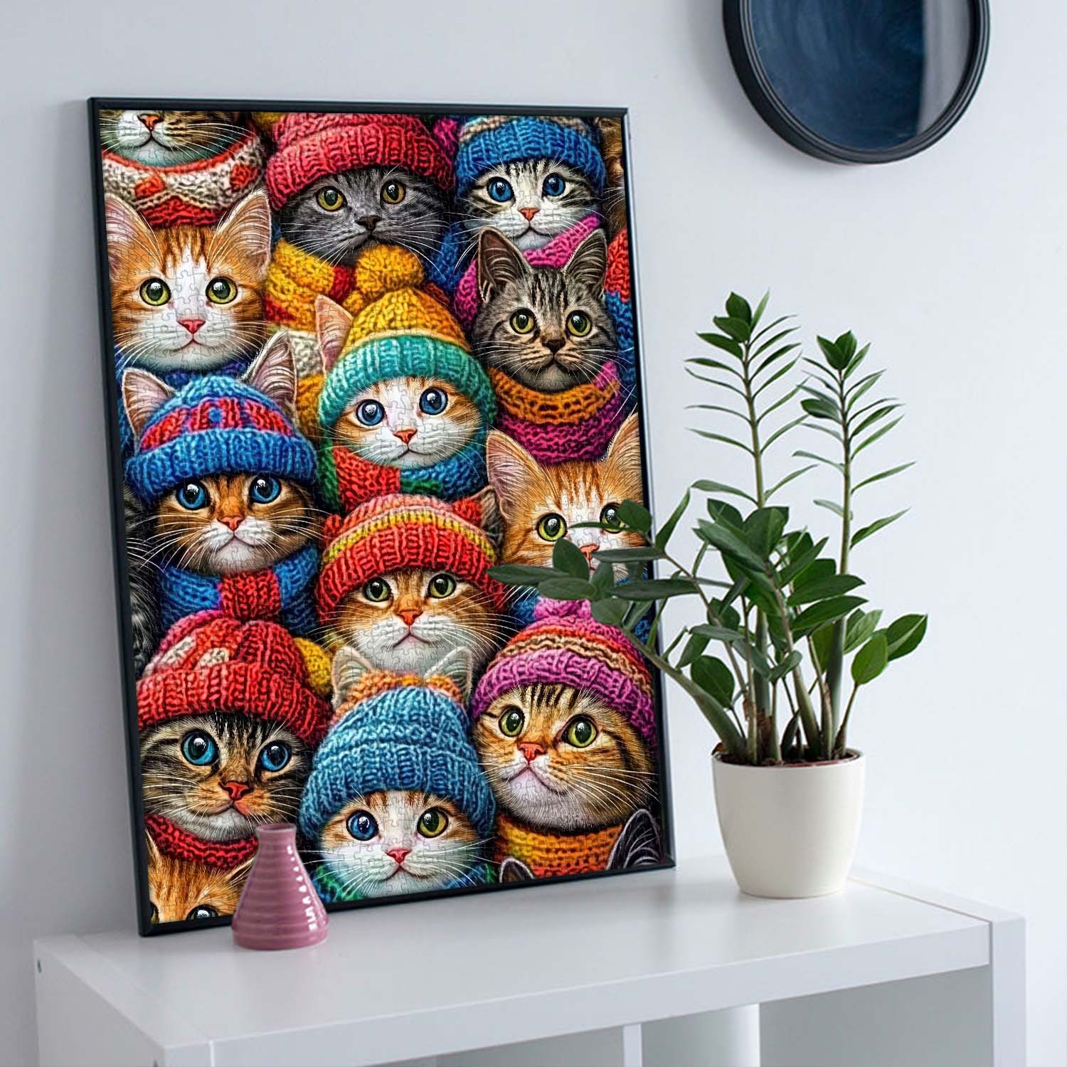 Knit Kitty Collective Jigsaw Puzzle 1000 Pieces