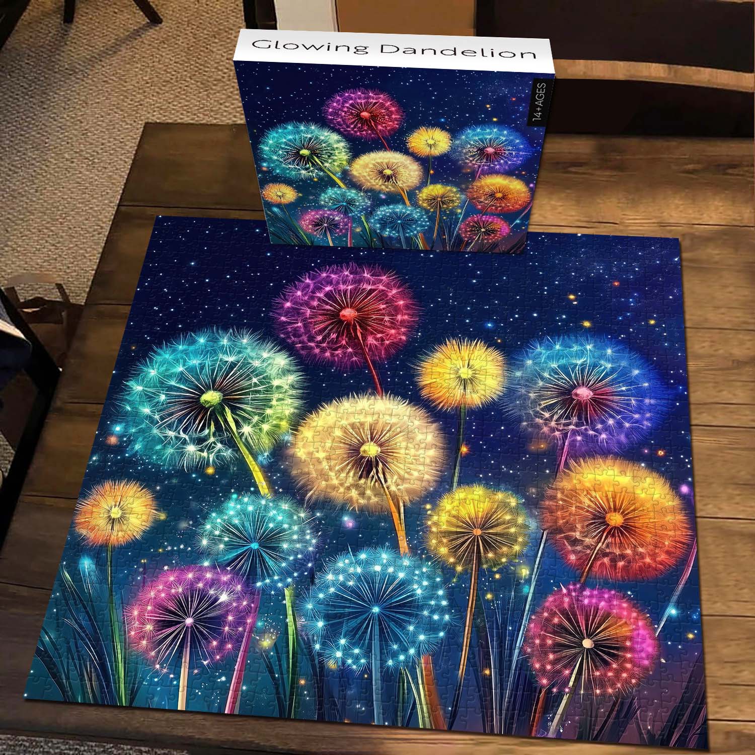 Glowing Dandelion Jigsaw Puzzle 1000 Pieces