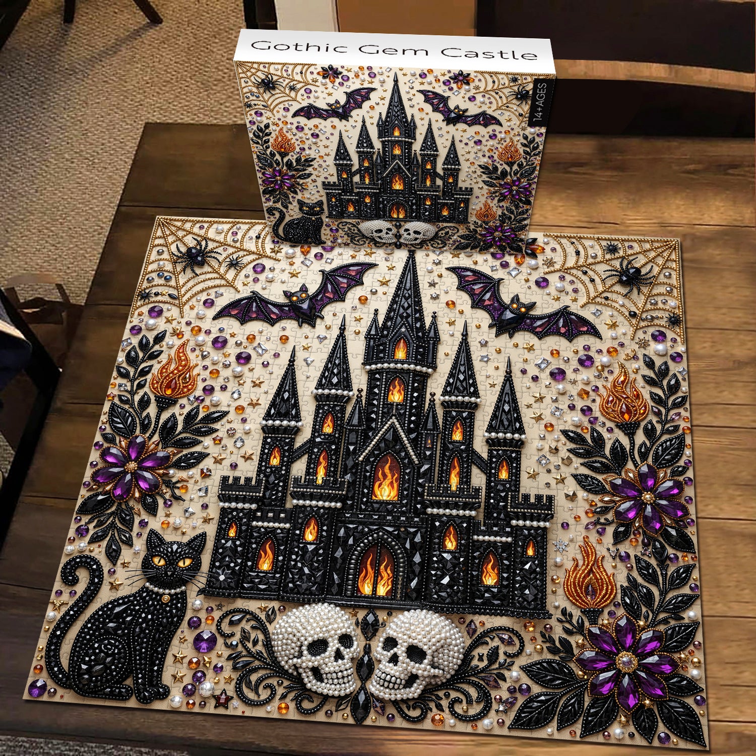 Gothic Gem Castle Jigsaw Puzzle 1000 Piece