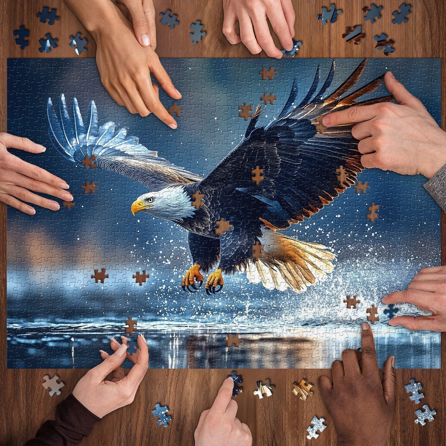 Majestic Eagle Jigsaw Puzzle 1000 Pieces