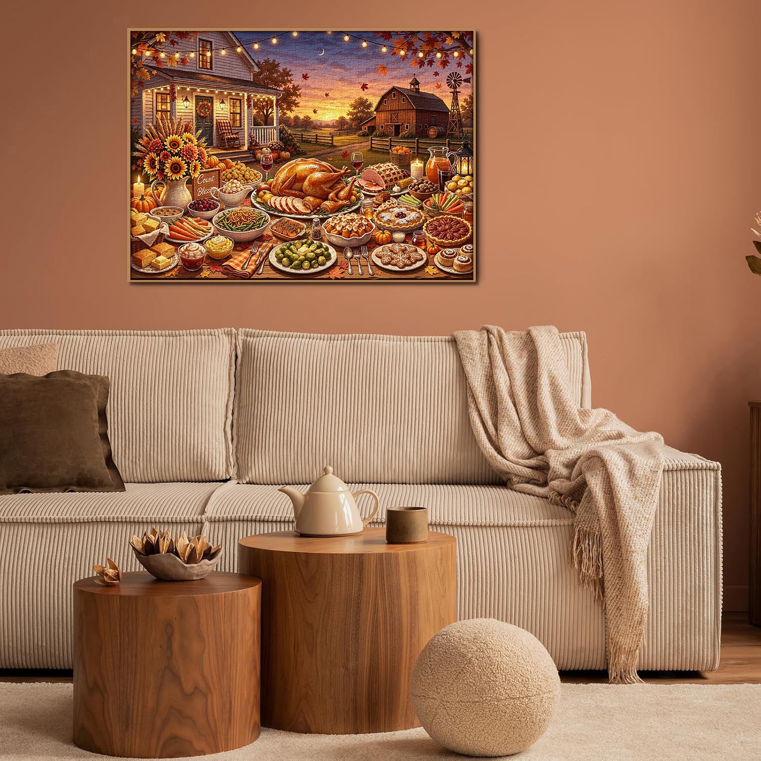 Autumn Feast Jigsaw Puzzle 1000 Piece