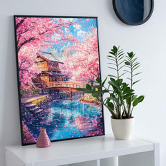 Cherry Blossom Wonderland Jigsaw Puzzle 1000 Pieces
