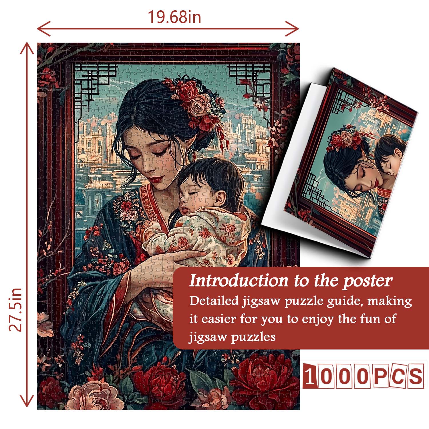 Mother and Child Jigsaw Puzzle 1000 Pieces