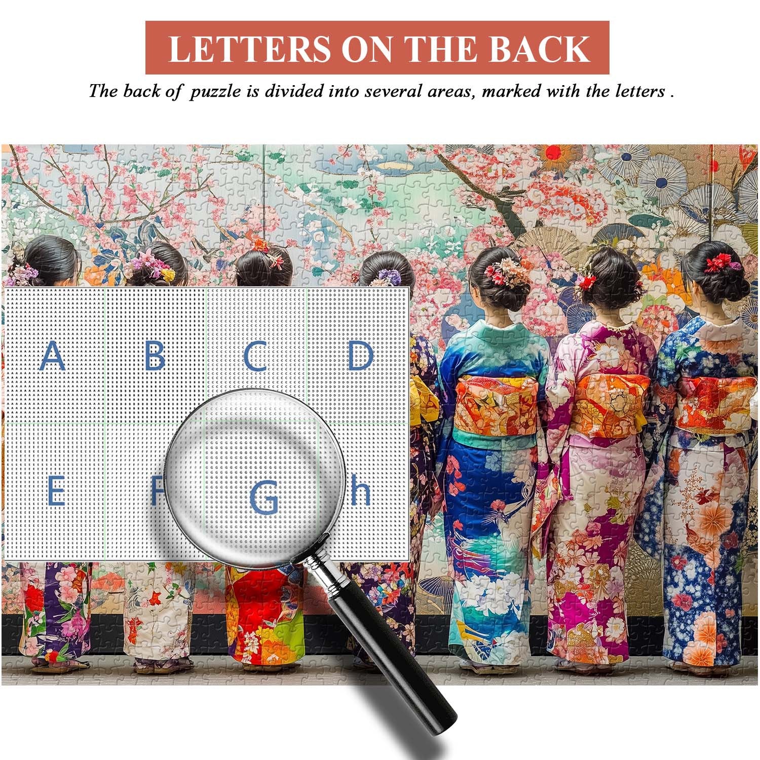 Elegant Kimono Jigsaw Puzzle 1000 Pieces