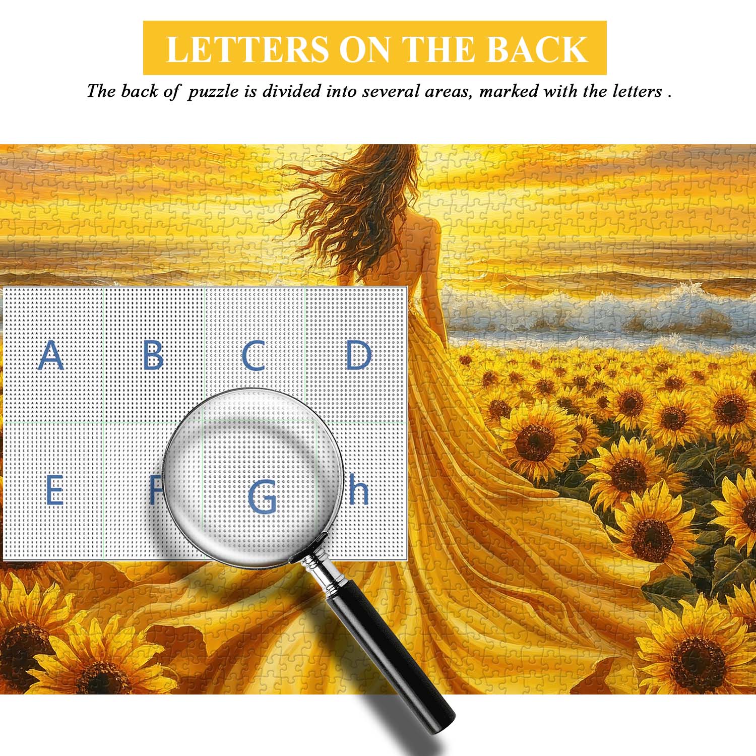 Sunflower Seascape Jigsaw Puzzle 1000 Pieces