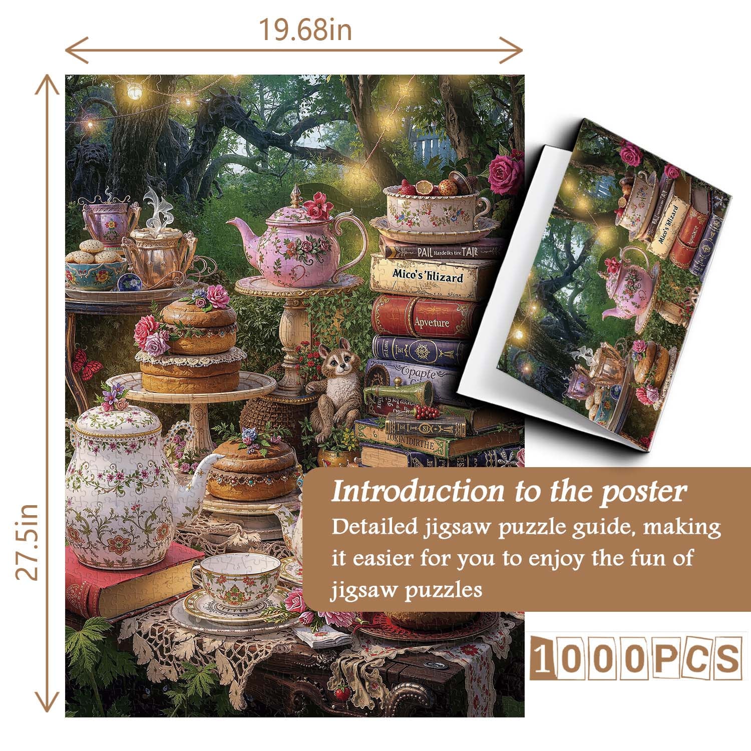 Teatime Tales Jigsaw Puzzle 1000 Pieces