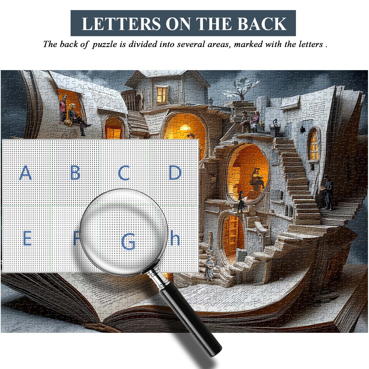 World of Books Jigsaw Puzzle 1000 Pieces