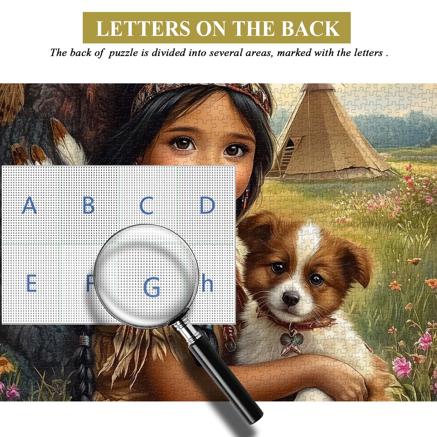 Blooming Meadow Friends Jigsaw Puzzle 1000 Pieces