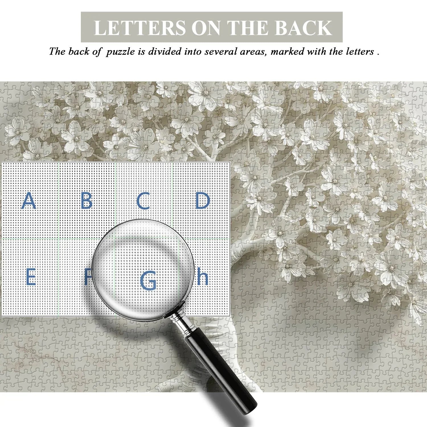 Tree Of Whiteness Jigsaw Puzzle 1000 Pieces