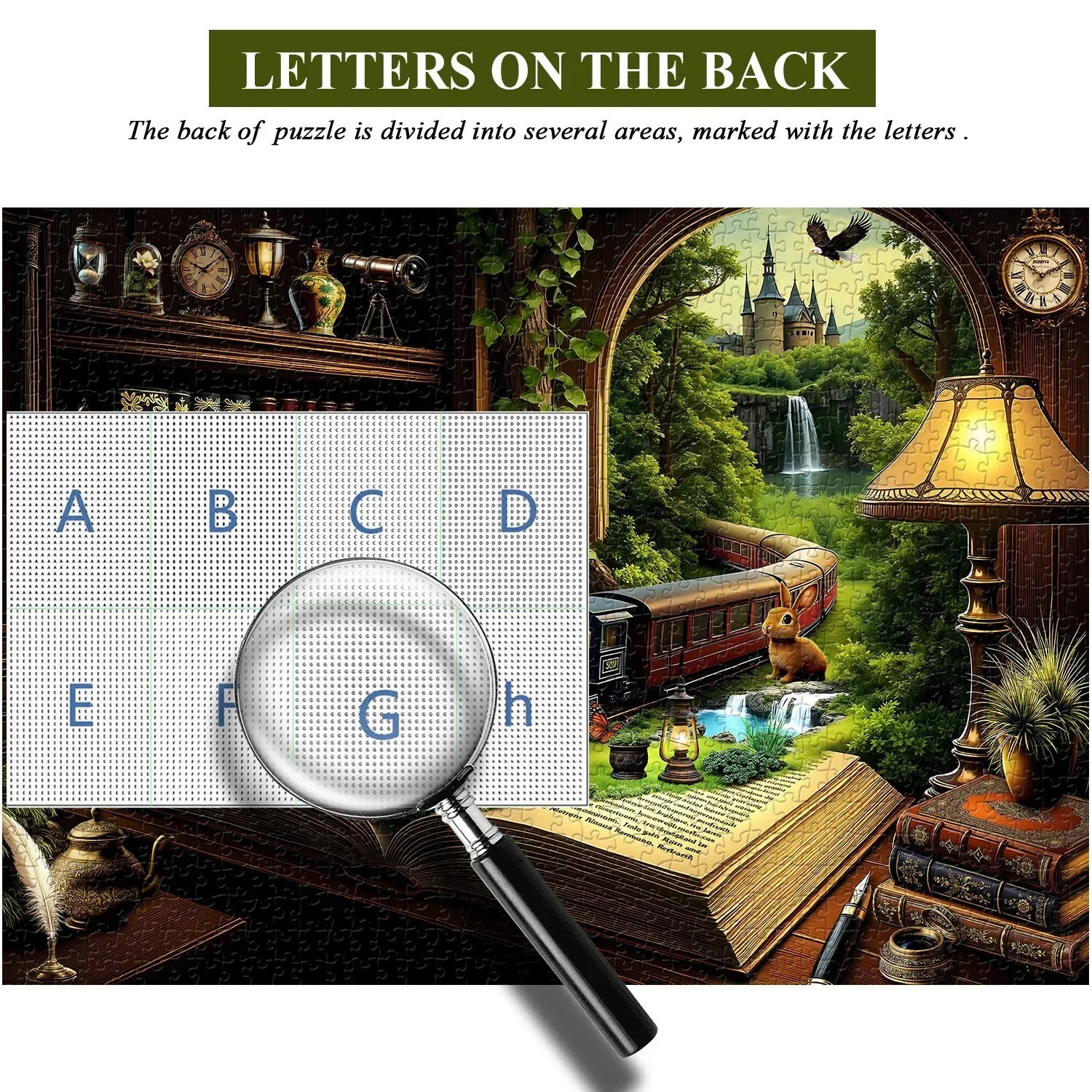 Journey Beyond the Pages Jigsaw Puzzle 1000 Pieces