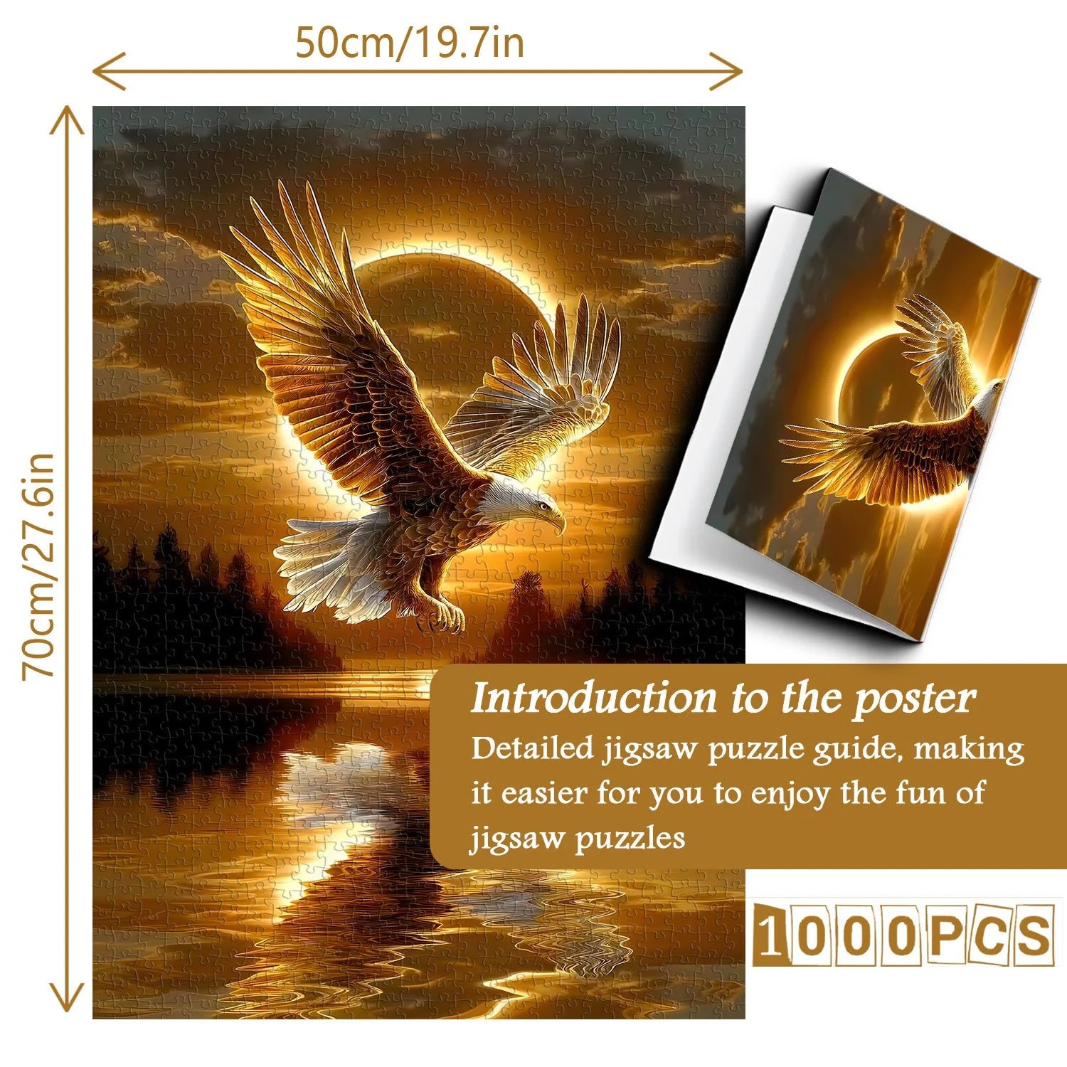 Solar Eagle Jigsaw Puzzle 1000 Pieces