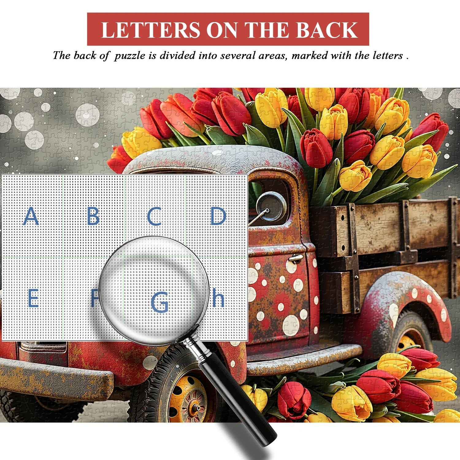 Tulip Truck Jigsaw Puzzle 1000 Pieces