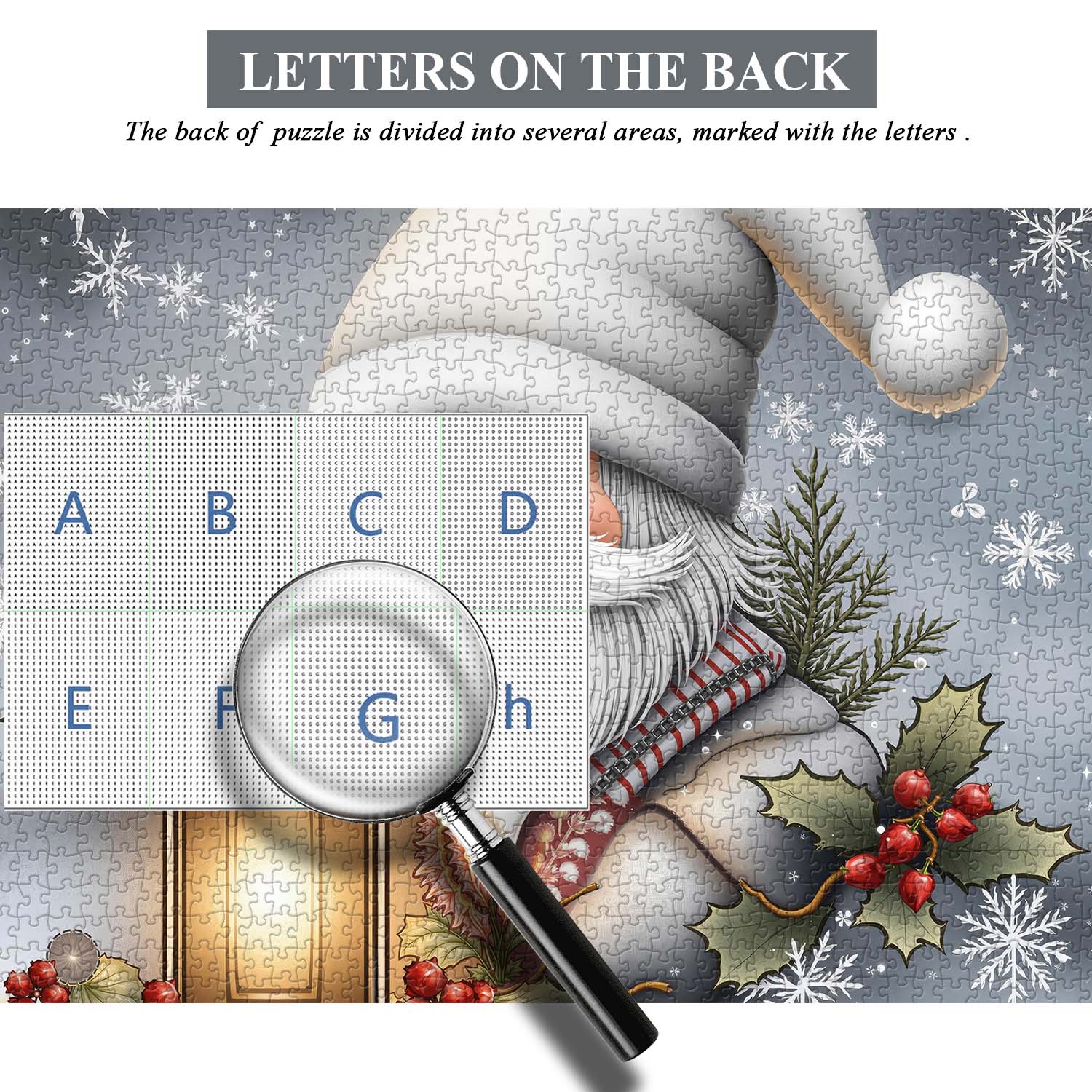 Winter Gnome Jigsaw Puzzle 1000 Pieces