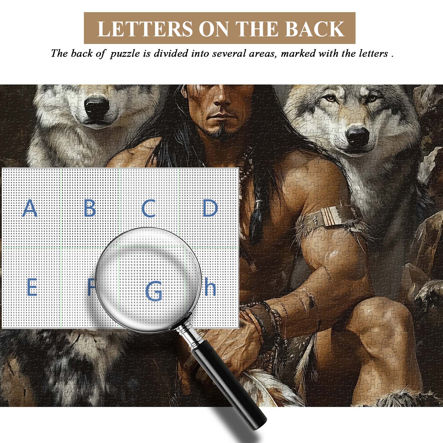 King Of The Wolves Jigsaw Puzzle 1000 Pieces