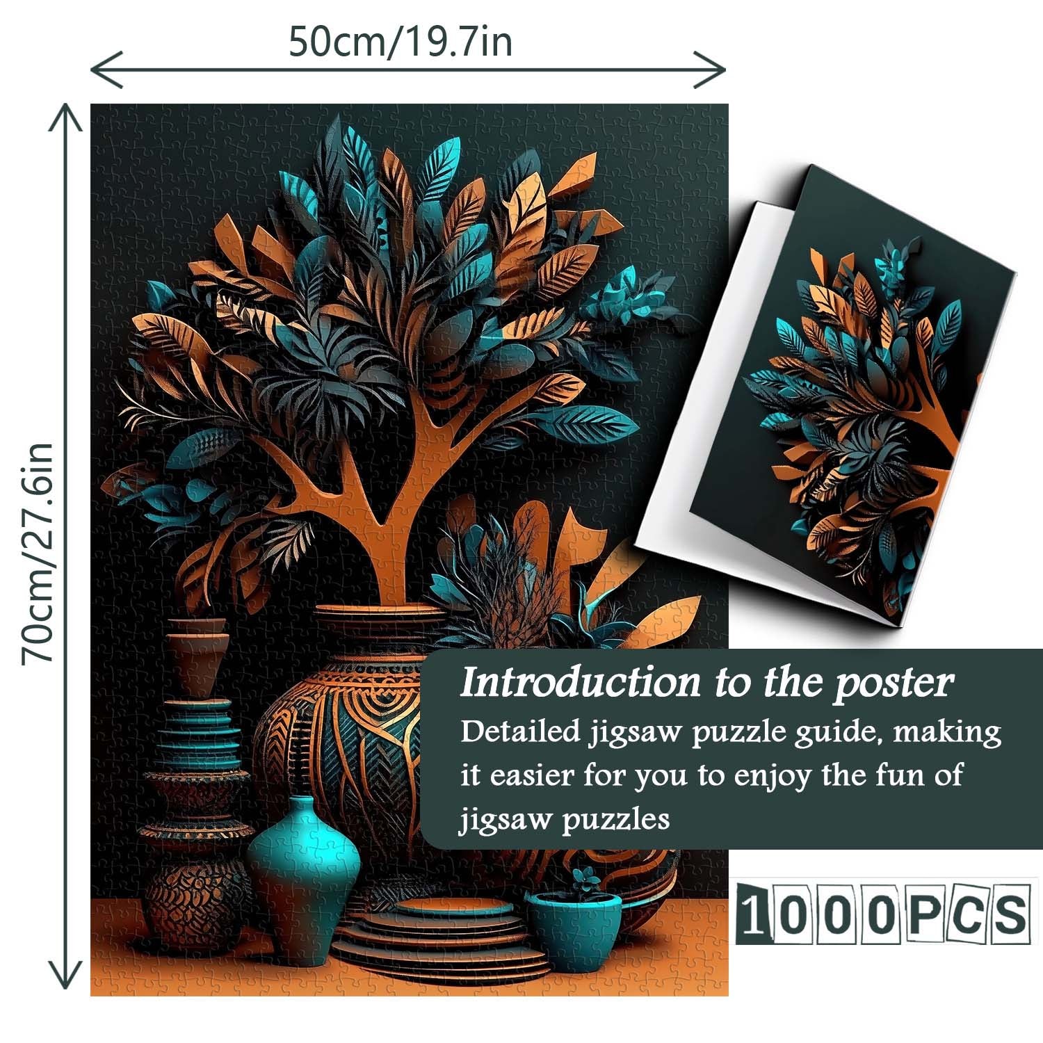 Bottle Art Jigsaw Puzzle 1000 Pieces