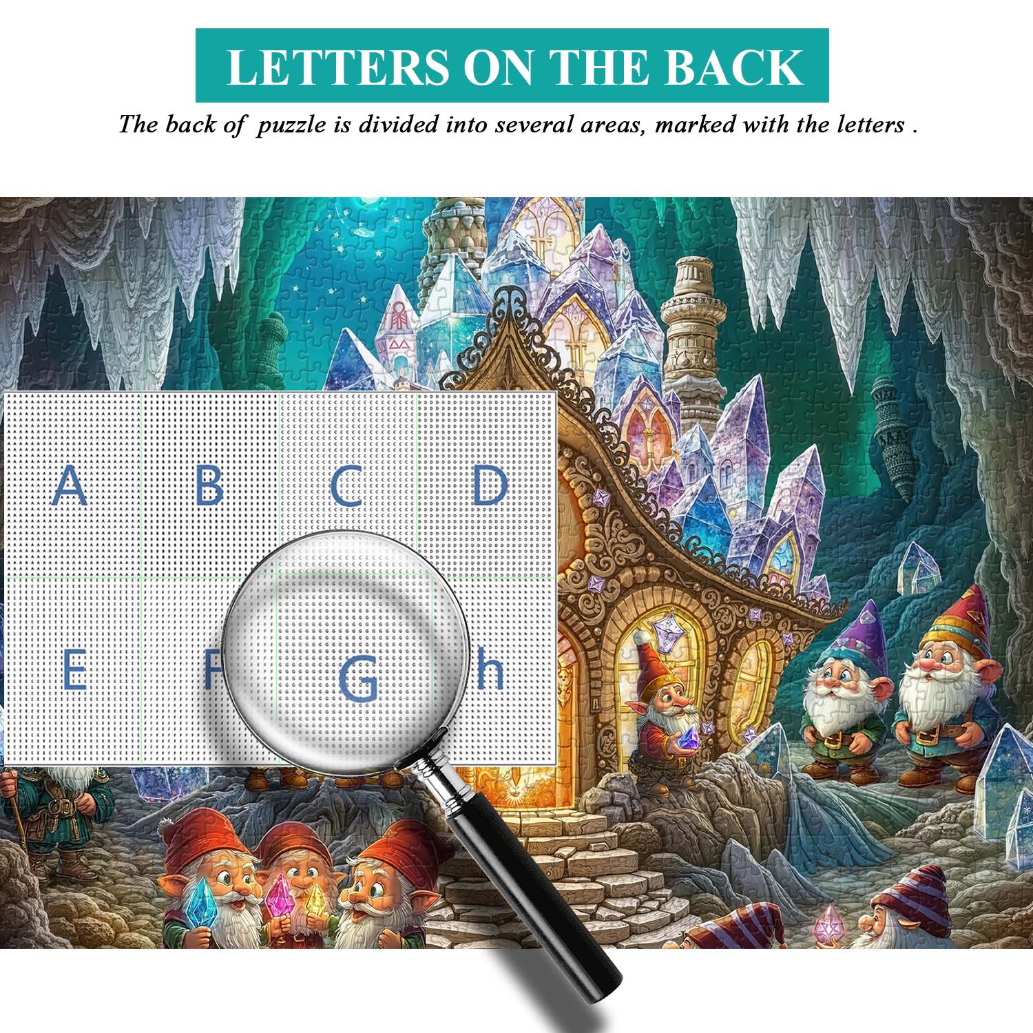 Crystal Cave Jigsaw Puzzle 1000 Pieces