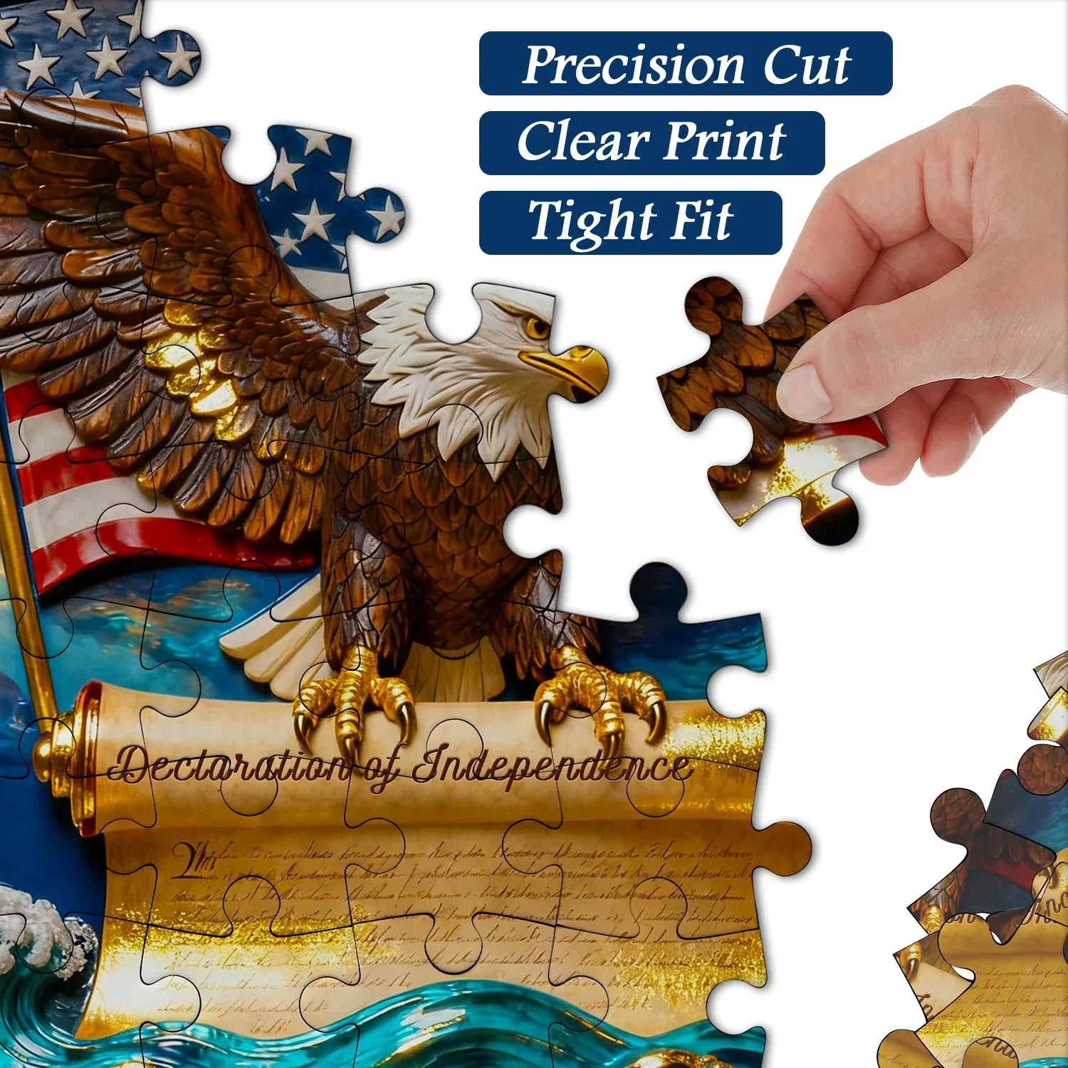 Eagle Of Liberty Jigsaw Puzzle 1000 Pieces