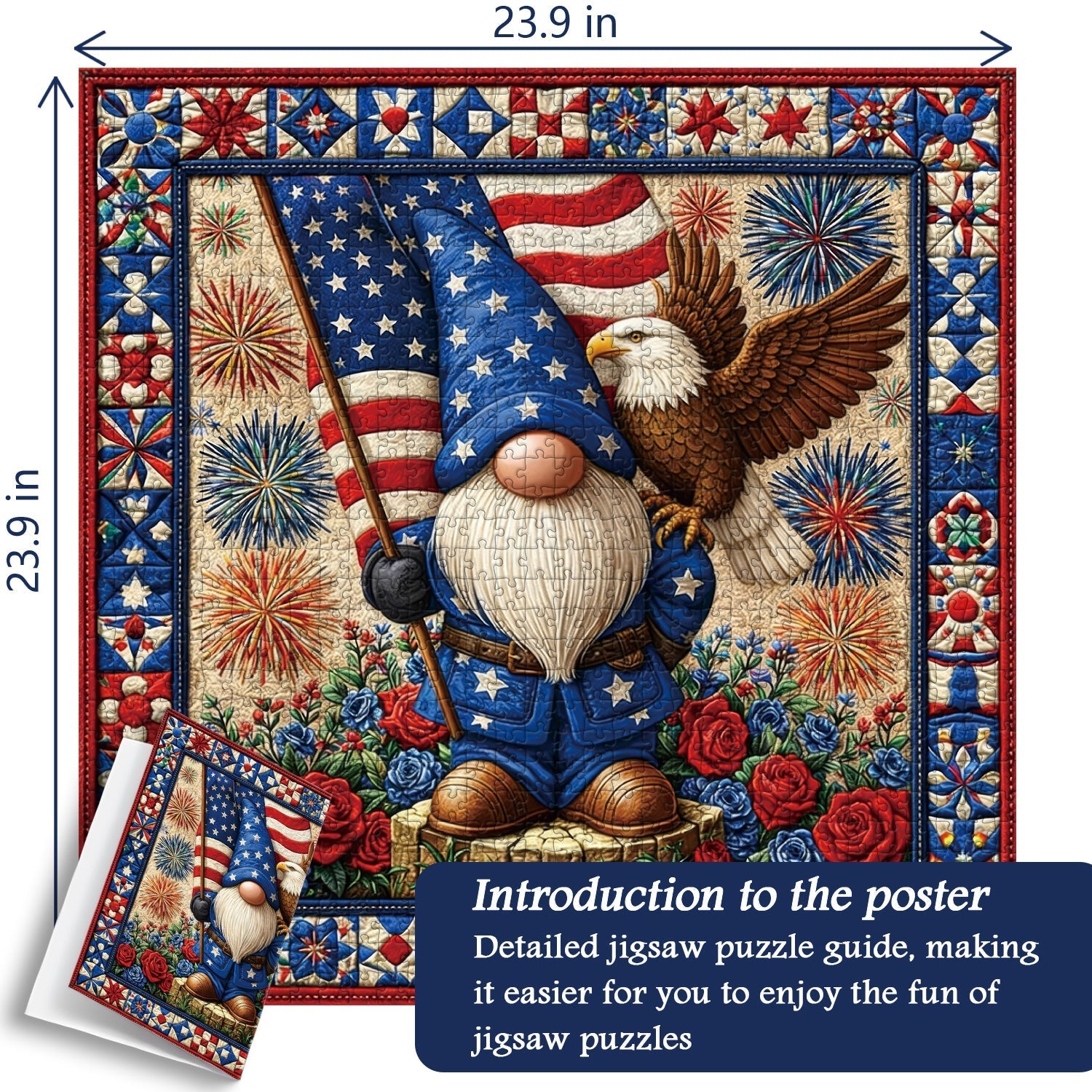 Star Spangled Jigsaw Puzzle 1000 Pieces