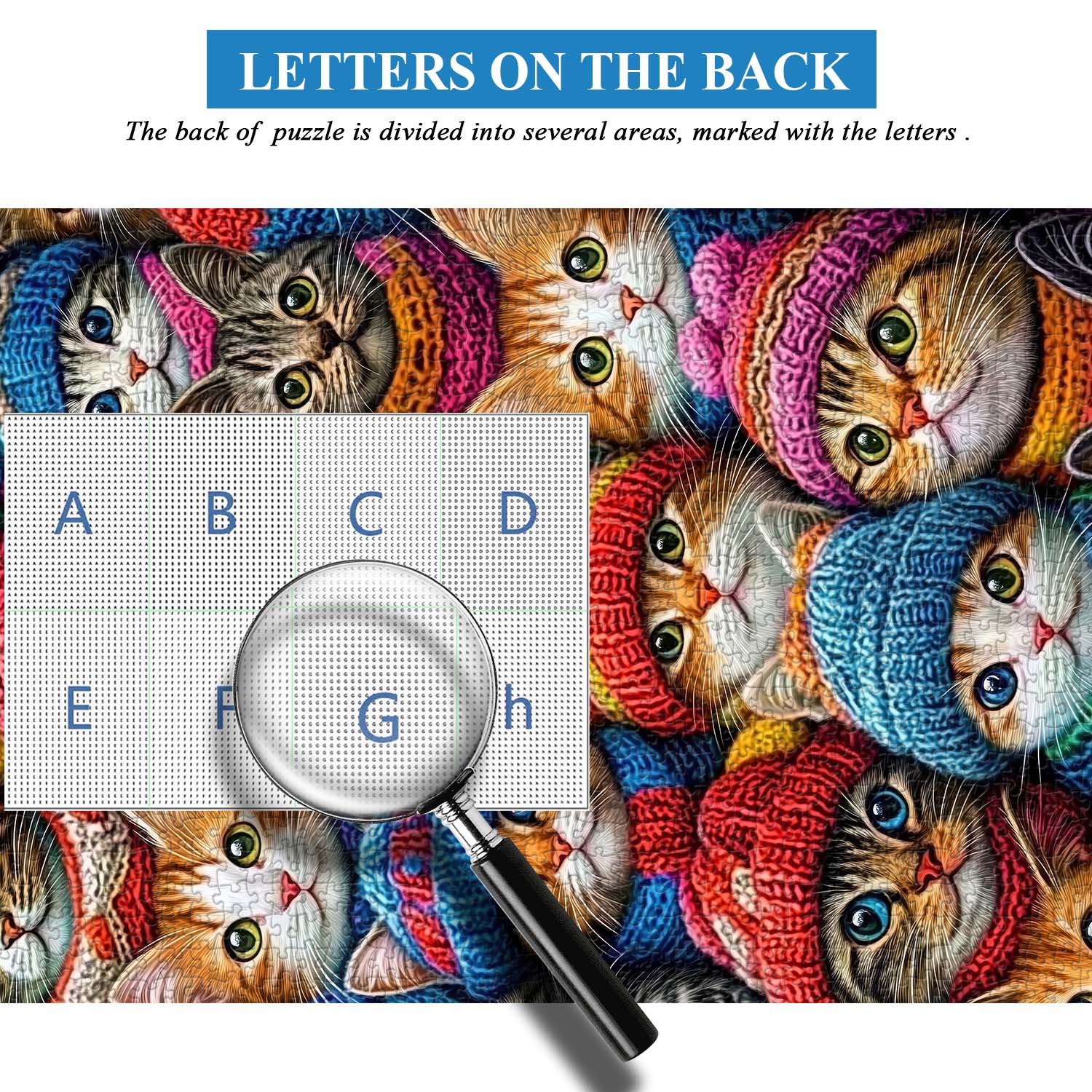 Knit Kitty Collective Jigsaw Puzzle 1000 Pieces