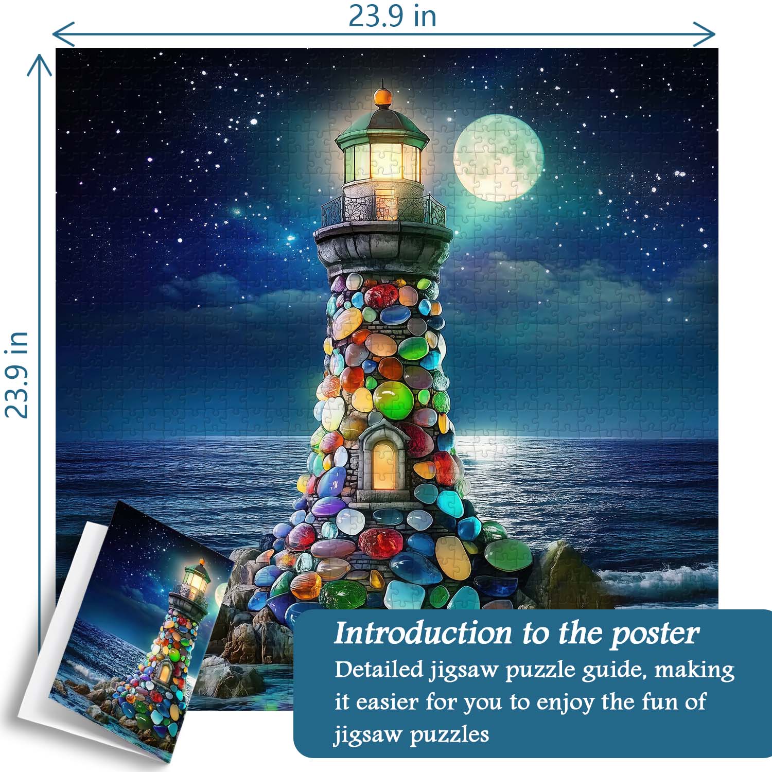 Hope Lighthouse Jigsaw Puzzle 1000 Pieces