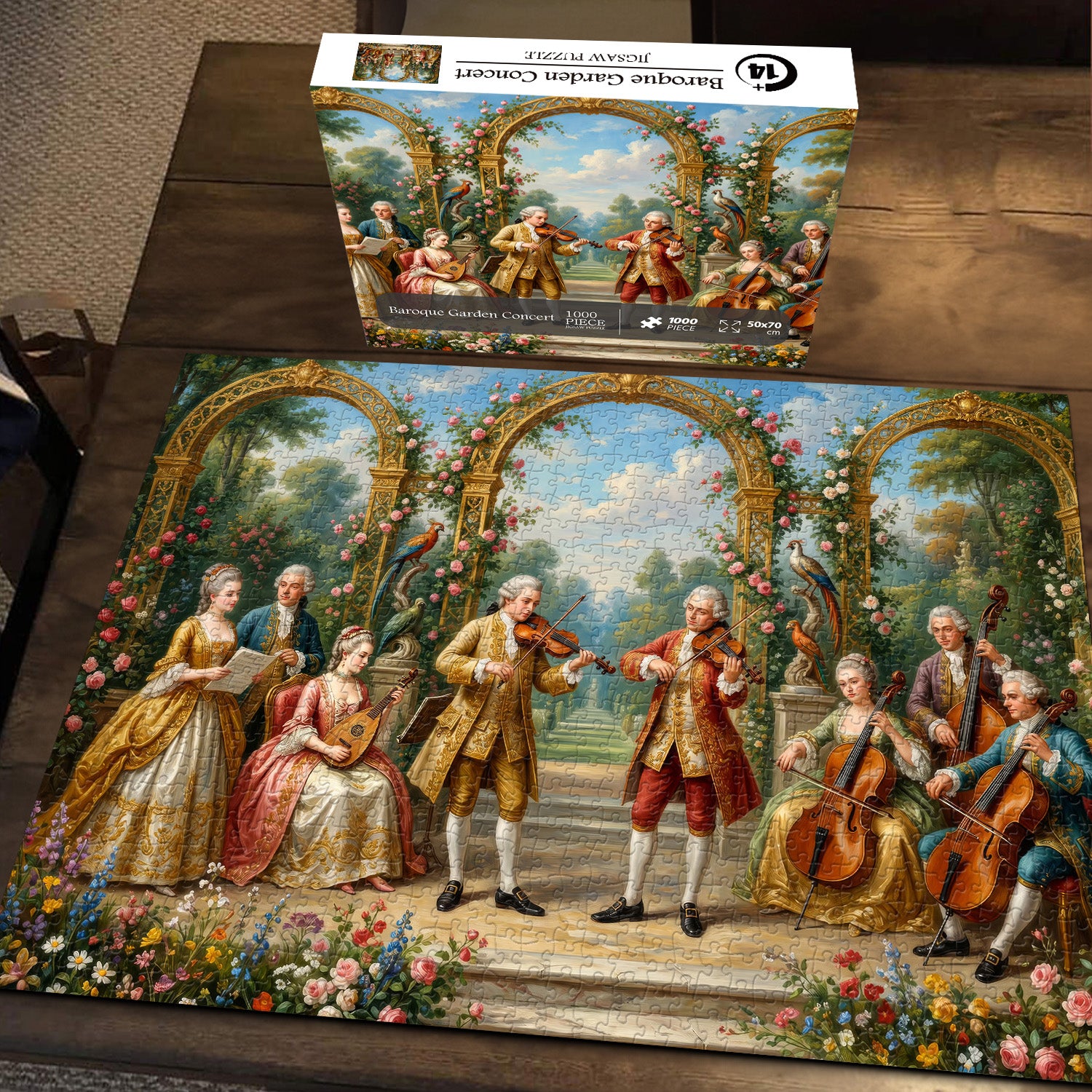 Baroque Garden Concert Jigsaw Puzzle 1000 Pieces