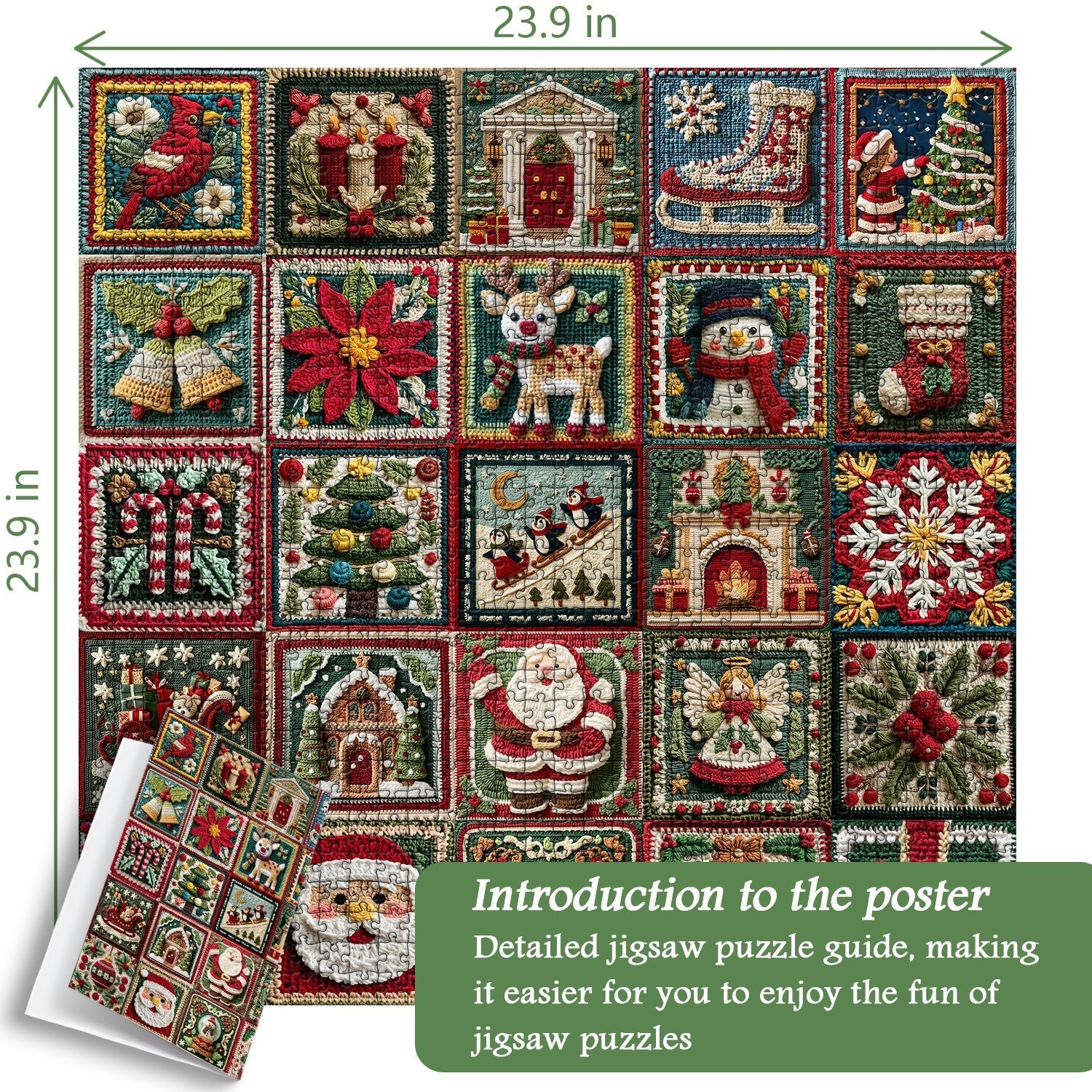 Joyful Christmas Jigsaw Puzzle 1000 Pieces