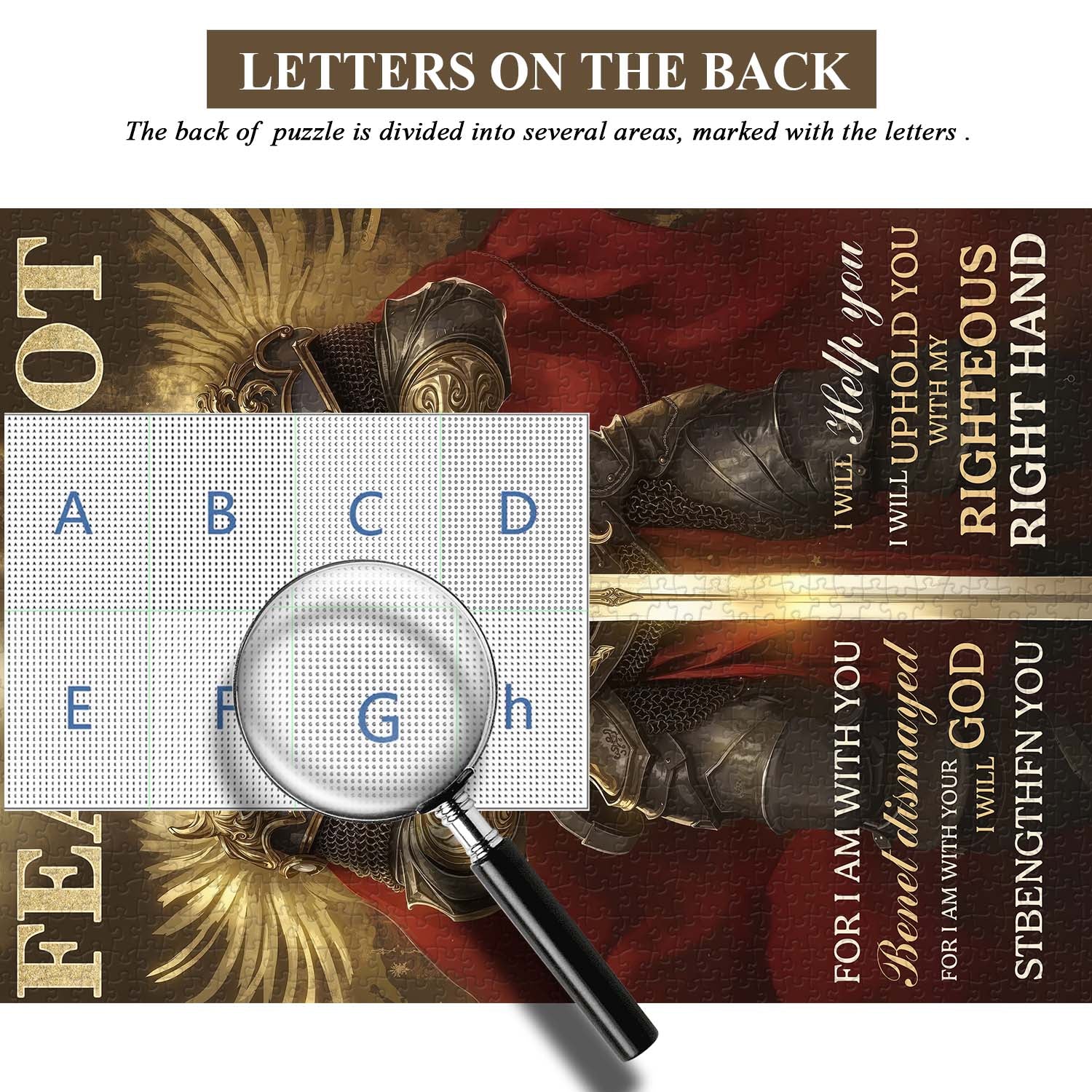 Golden Knight Jigsaw Puzzle 1000 Pieces