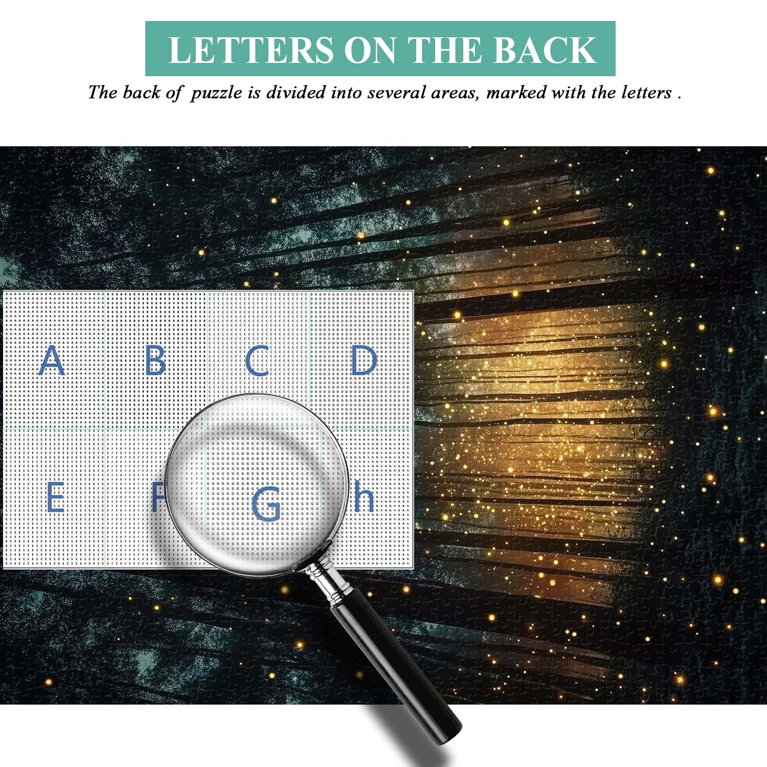 Firefly Forest Night Jigsaw Puzzle 1000 Pieces