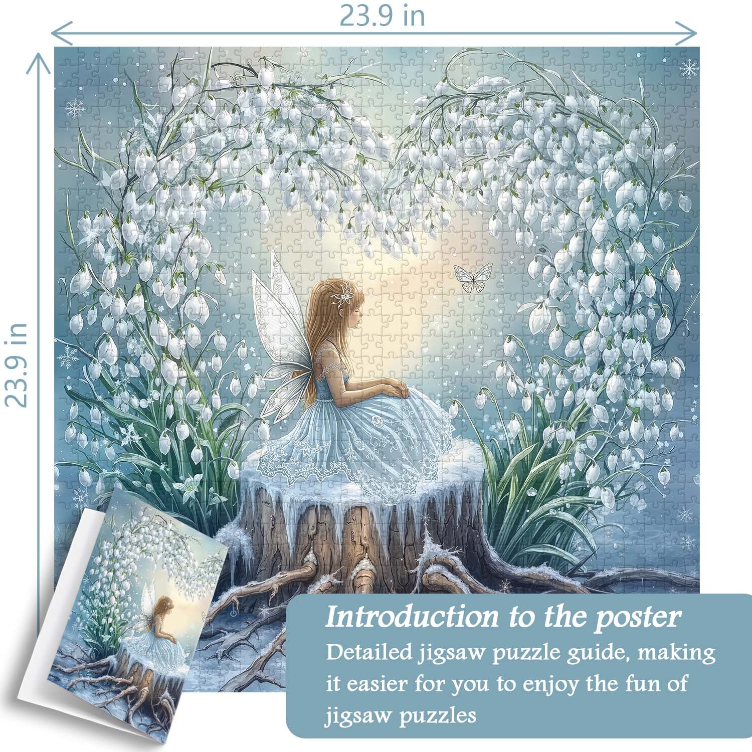 Snow Lotus Spirit Jigsaw Puzzle 1000 Pieces