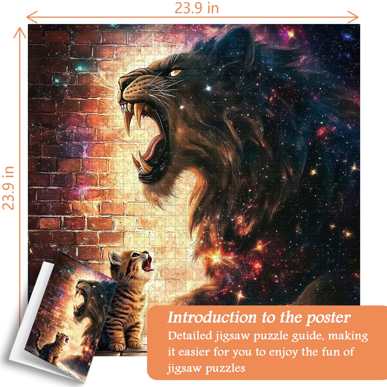 Lion's Roar Jigsaw Puzzle 1000 Pieces