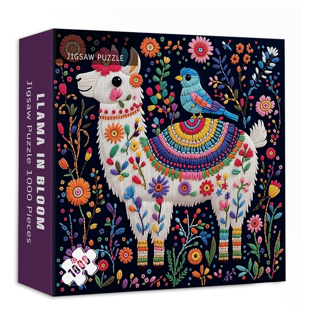 Lama in Bloom Puzzle 1000 Teile