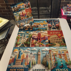 Art Travel Jigsaw Puzzle 1000 Pieces