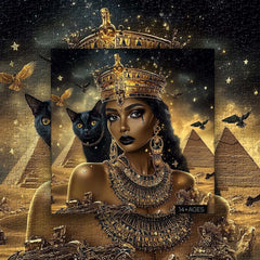 Mystical Feline Majesty Jigsaw Puzzle 1000 Pieces
