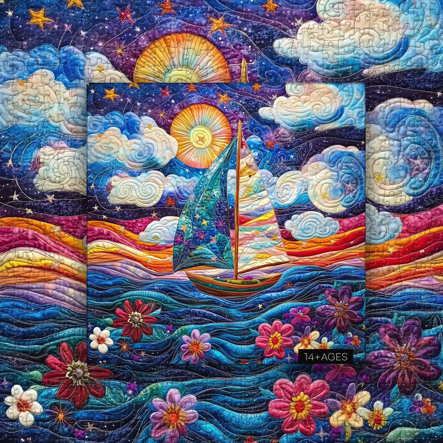 Sailboat Serenade Jigsaw Puzzle 1000 Pieces
