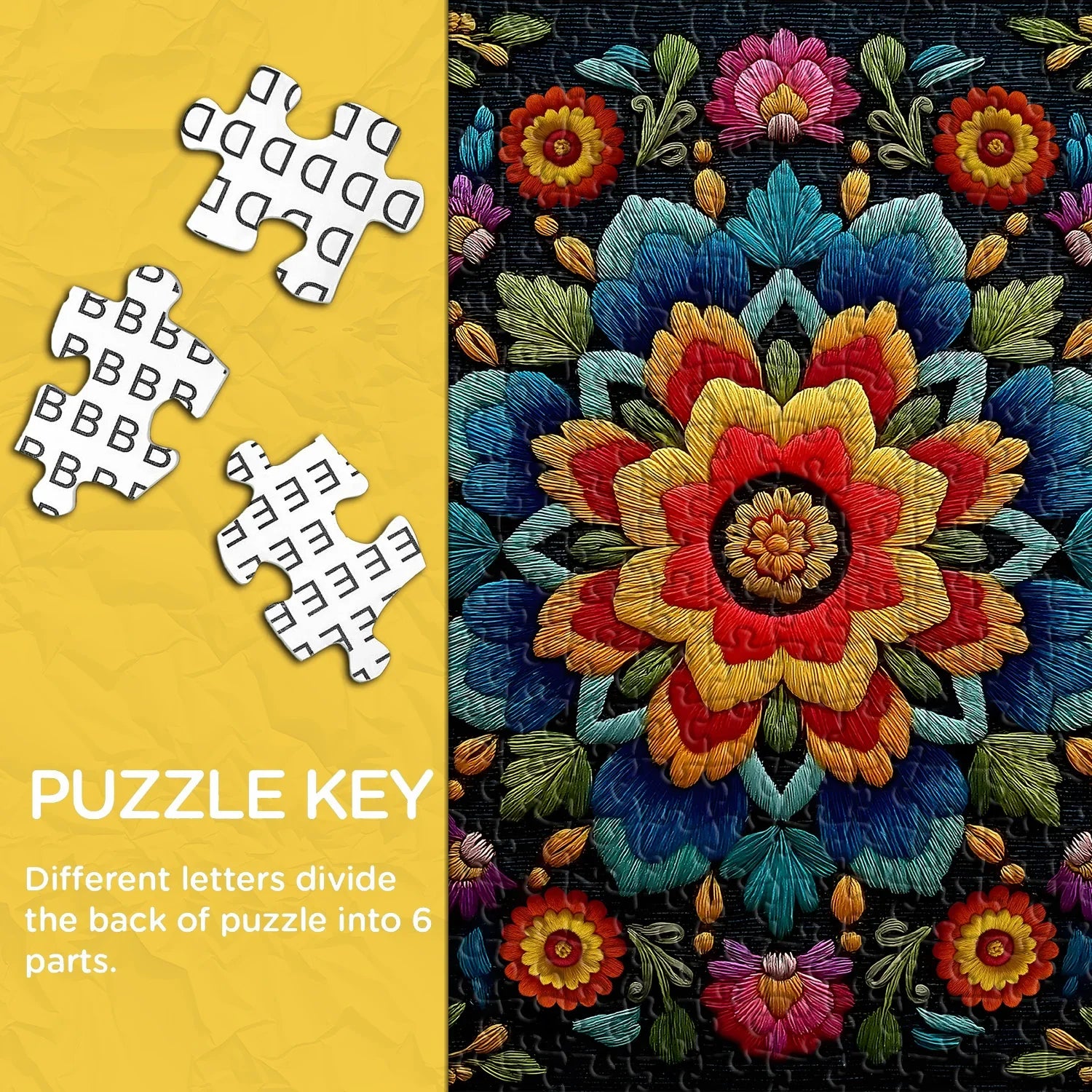 Floral Tales Jigsaw Puzzle 1000 Pieces