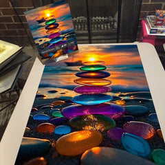 Sunset Stones Jigsaw Puzzle 1000 Pieces